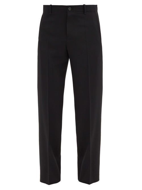 Executive Black Slim Fit Trousers